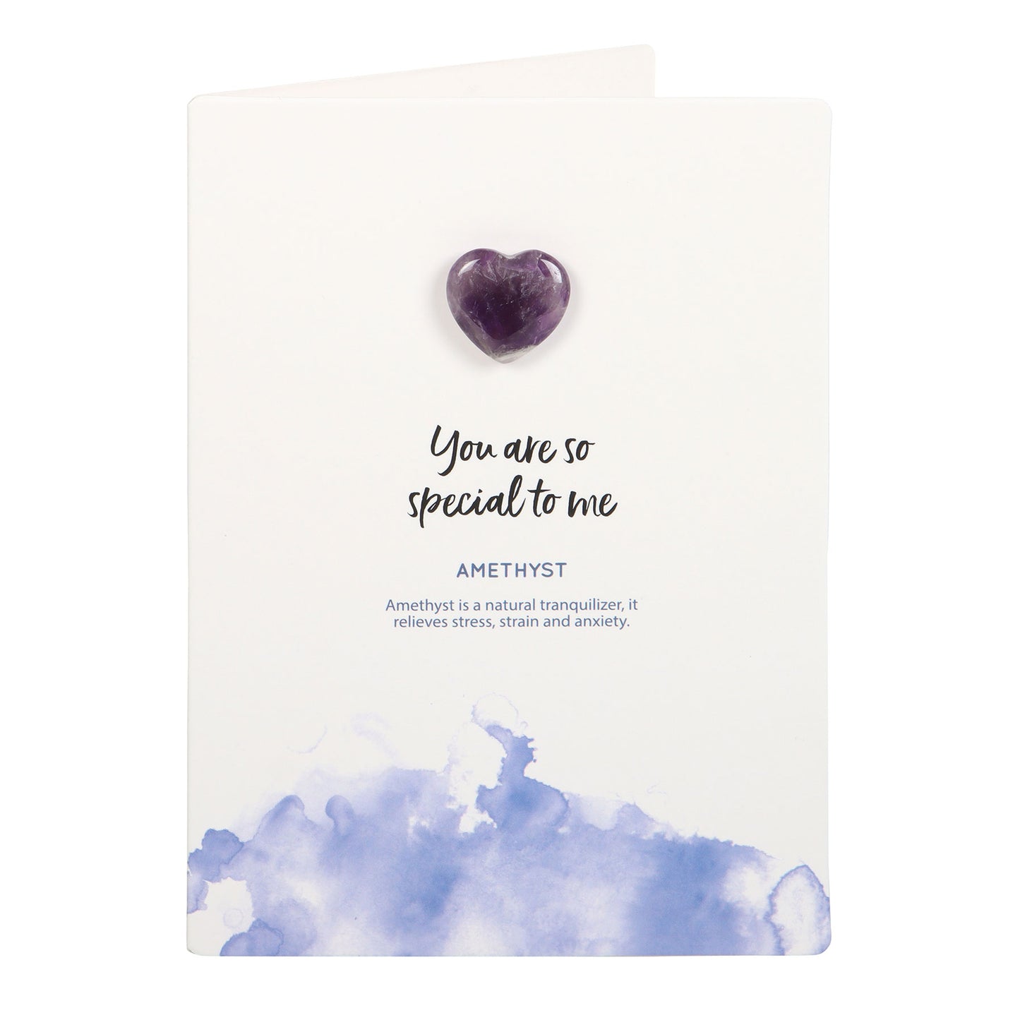 Crystal heart greeting cards