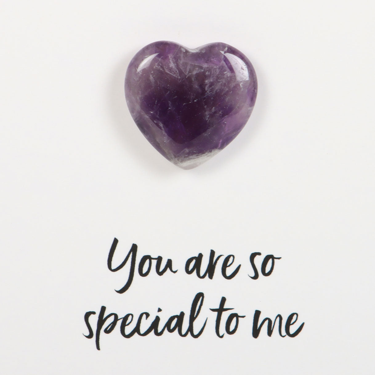 Crystal heart greeting cards