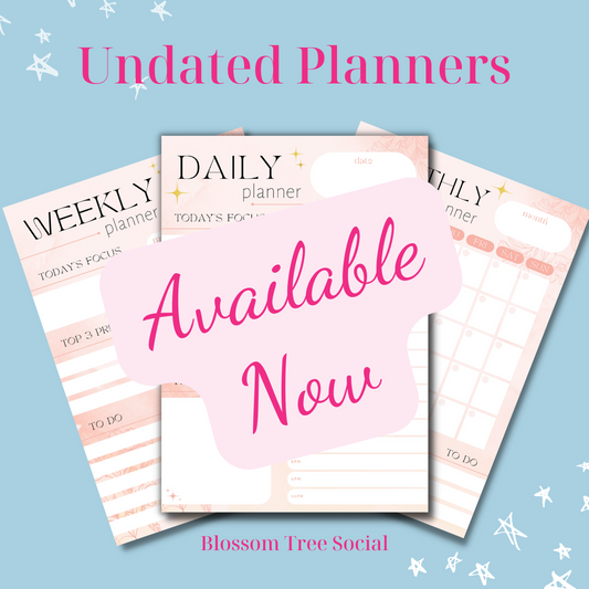 Undated Planners