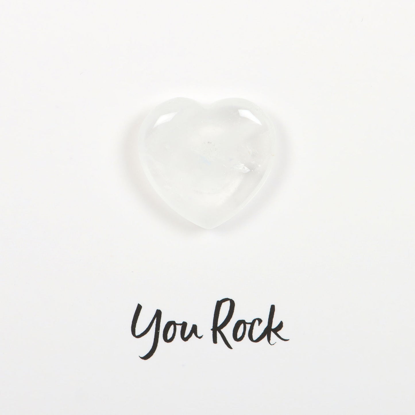 Crystal heart greeting cards